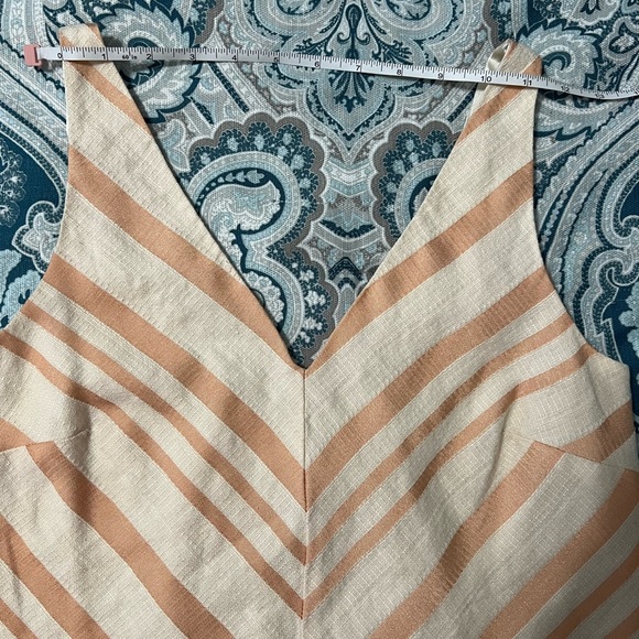Anthropologie HD in Paris Cream Pink Top (Size US6) - Picture 14 of 15